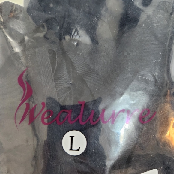 WEALURRE WOMEN'S BLACK MICRO THONGS PANTIES SIZE LARGE - Picture 3 of 5